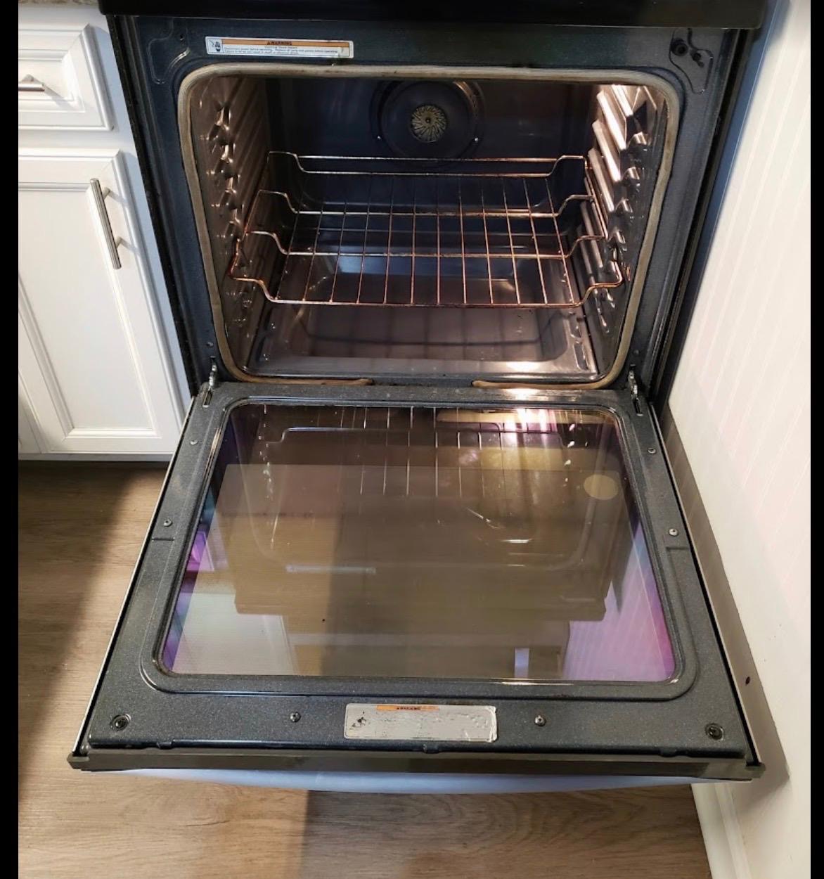 Deep cleaning oven